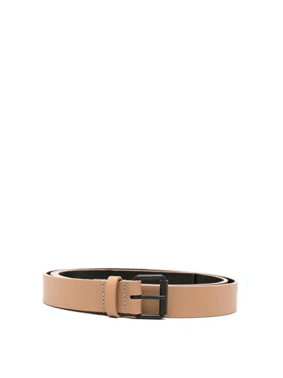 Sofie D'hoore Varnia Leather Wide Belt Mm 25 In Brown
