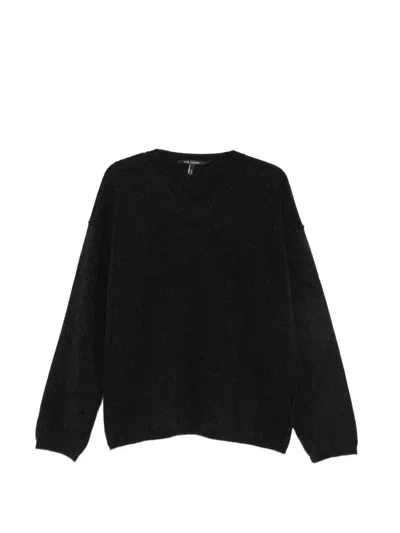 Sofie D'hoore Pullover Mit Tiefen Schultern Und V-ausschnitt In Blue