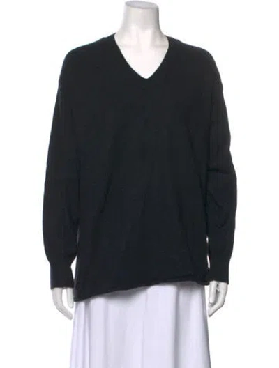 Pre-owned Sofie D'hoore V-neck Sweater In Black