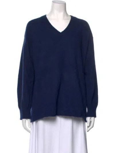 Pre-owned Sofie D'hoore V-neck Sweater In Blue