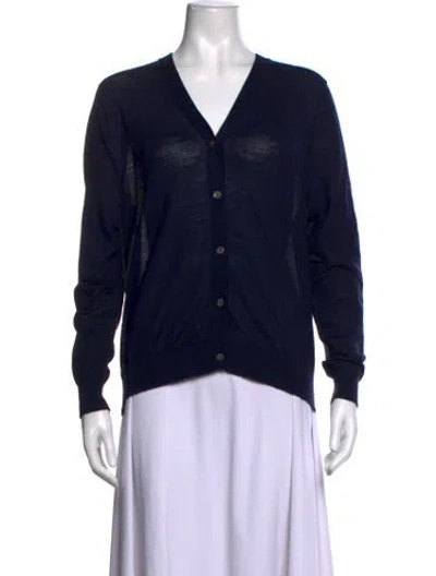 Pre-owned Sofie D'hoore V-neck Sweater In Blue