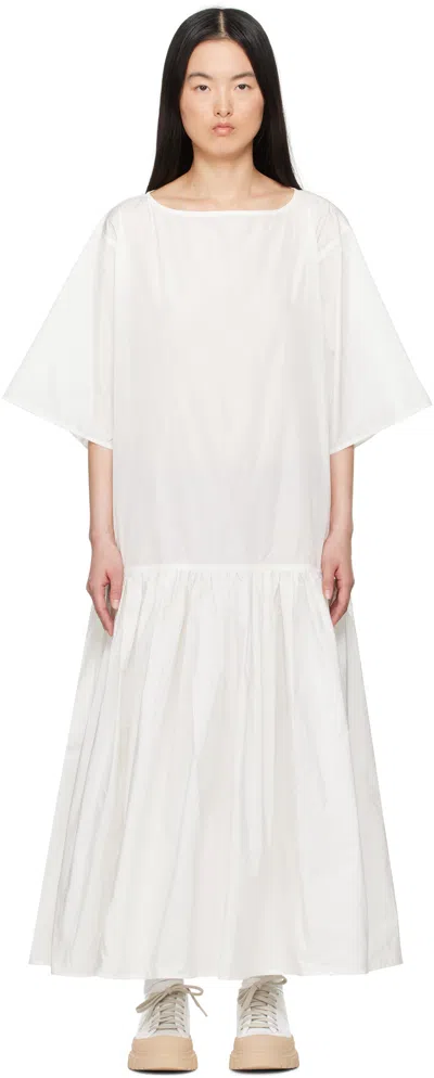 Sofie D'hoore White Della Maxi Dress In Snow