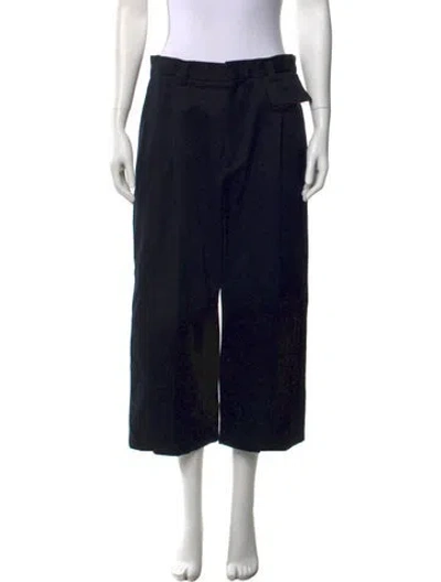 Pre-owned Sofie D'hoore Wide Leg Pants In Black