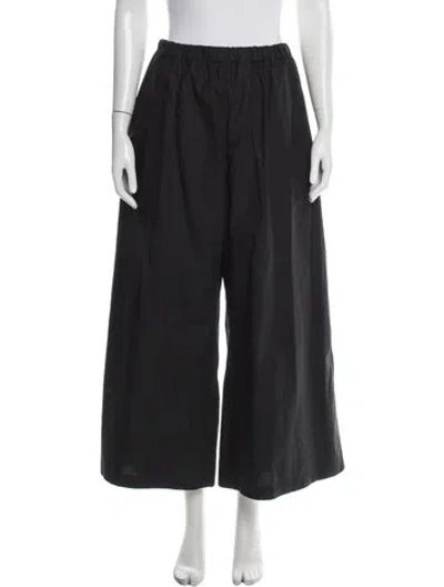 Pre-owned Sofie D'hoore Wide Leg Pants In Black