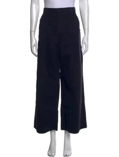 Pre-owned Sofie D'hoore Wide Leg Pants In Black