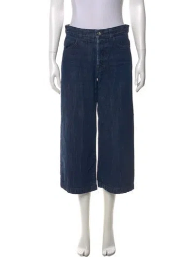 Pre-owned Sofie D'hoore Wide Leg Pants In Blue
