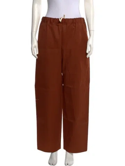 Pre-owned Sofie D'hoore Wide Leg Pants In Brown