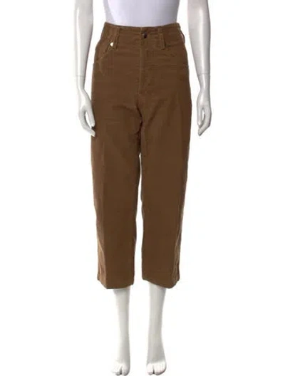 Pre-owned Sofie D'hoore Wide Leg Pants In Brown
