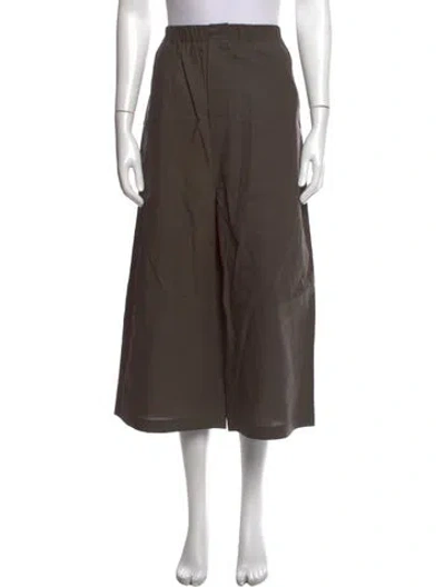 Pre-owned Sofie D'hoore Wide Leg Pants In Brown