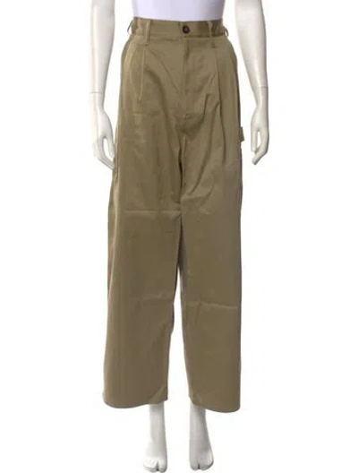 Pre-owned Sofie D'hoore Wide Leg Pants In Green