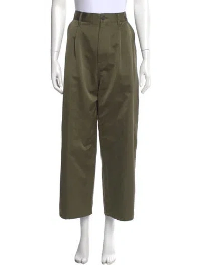 Pre-owned Sofie D'hoore Wide Leg Pants In Green