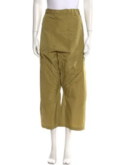 Pre-owned Sofie D'hoore Wide Leg Pants In Green