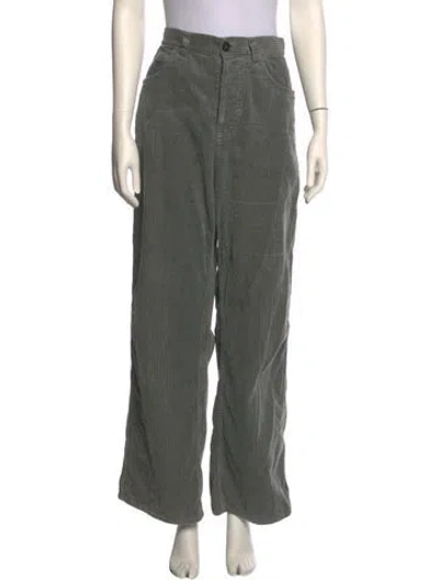 Pre-owned Sofie D'hoore Wide Leg Pants In Green