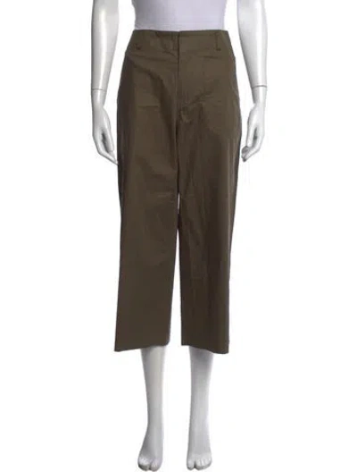 Pre-owned Sofie D'hoore Wide Leg Pants In Green