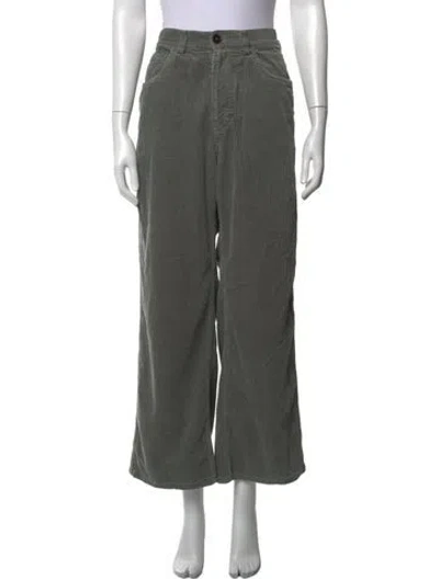 Pre-owned Sofie D'hoore Wide Leg Pants In Green
