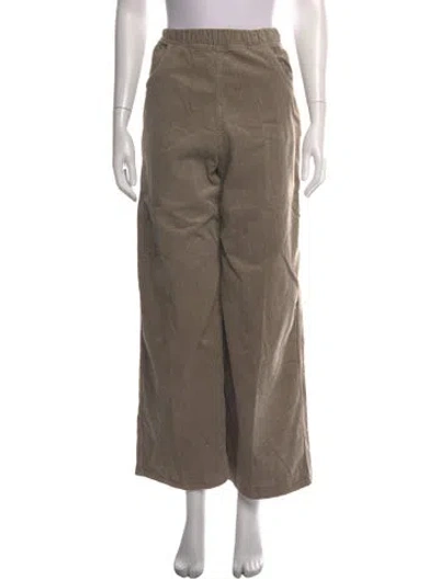 Pre-owned Sofie D'hoore Wide Leg Pants In Neutrals