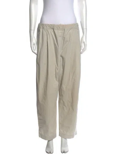 Pre-owned Sofie D'hoore Wide Leg Pants In Neutrals