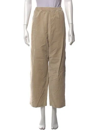 Pre-owned Sofie D'hoore Wide Leg Pants In Neutrals