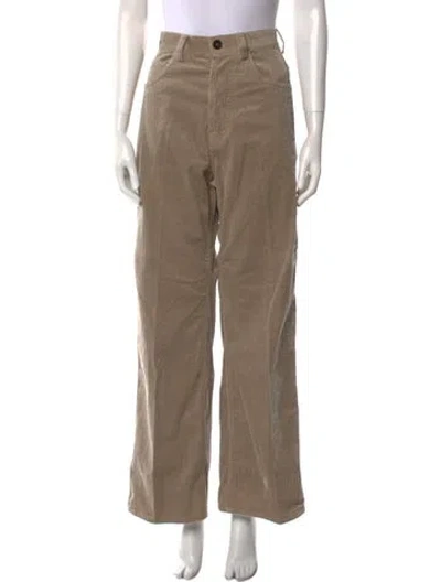 Pre-owned Sofie D'hoore Wide Leg Pants W/ Tags In Brown