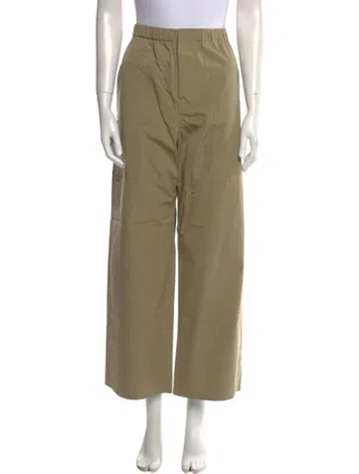 Pre-owned Sofie D'hoore Wide Leg Pants W/ Tags In Green