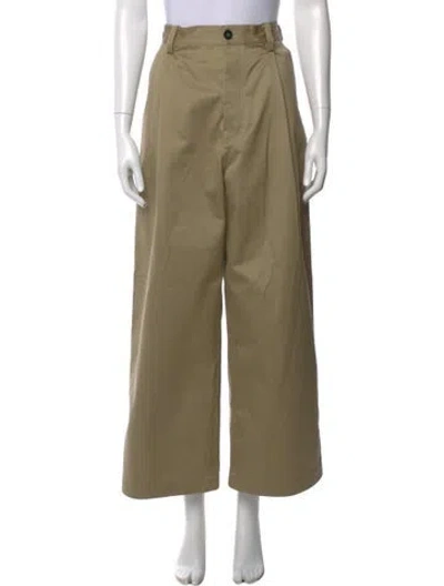 Pre-owned Sofie D'hoore Wide Leg Pants W/ Tags In Green