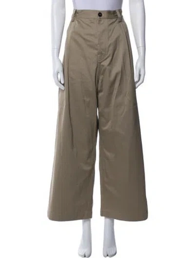 Pre-owned Sofie D'hoore Wide Leg Pants W/ Tags In Neutral