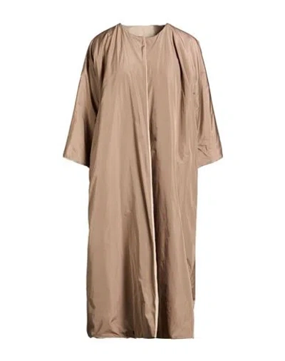 Sofie D'hoore Woman Coat Beige Size 4 Polyester In Brown