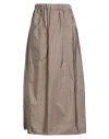 Sofie D'hoore Woman Maxi Skirt Light Brown Size 6 Polyester In Brown