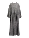 Sofie D'hoore Woman Midi Dress Black Size 10 Cotton, Wool