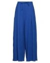 Sofie D'hoore Woman Pants Bright Blue Size 6 Wool In Blue