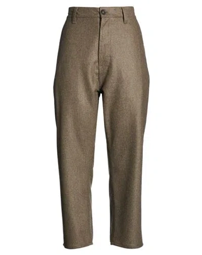 Sofie D'hoore Woman Pants Khaki Size 6 Wool In Brown