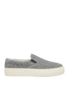 Sofie D'hoore Woman Sneakers Light Grey Size 6 Leather, Textile Fibers