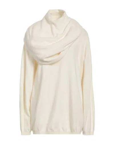 Sofie D'hoore Woman Turtleneck Ivory Size S Cashmere In White