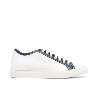 Sofie D'hoore Women's Frida Concealed Nappa Sneakers In Navy In White