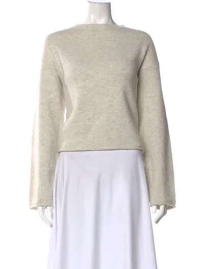 Pre-owned Sofie D'hoore Wool Bateau Neckline Sweater W/ Tags In Neutral