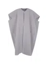Sofie D'hoore Wool Cape In Gray