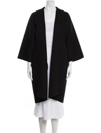 Pre-owned Sofie D'hoore Wool Coat In Black