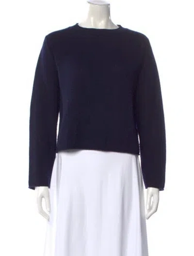 Pre-owned Sofie D'hoore Wool Crew Neck Sweater In Blue