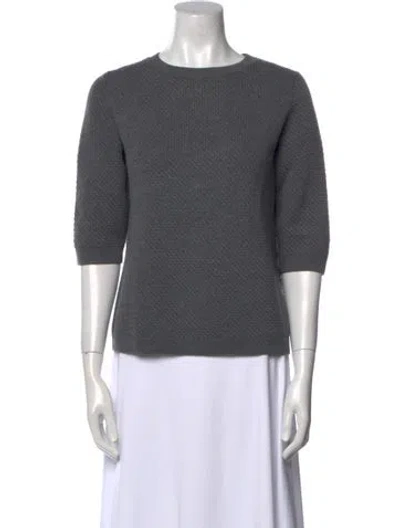 Pre-owned Sofie D'hoore Wool Crew Neck Sweater In Gray