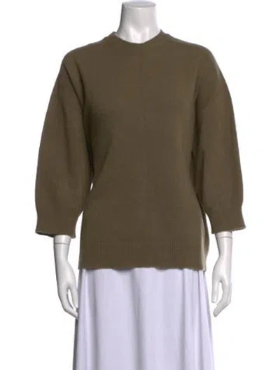 Pre-owned Sofie D'hoore Wool Crew Neck Sweater In Green