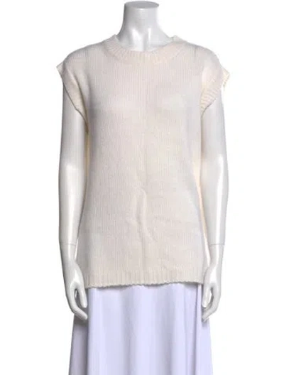 Pre-owned Sofie D'hoore Wool Crew Neck Sweater In Neutral