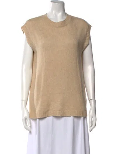 Pre-owned Sofie D'hoore Wool Crew Neck Sweater In Neutrals