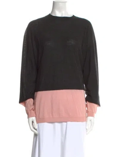 Pre-owned Sofie D'hoore Wool Crew Neck Sweater In Pink