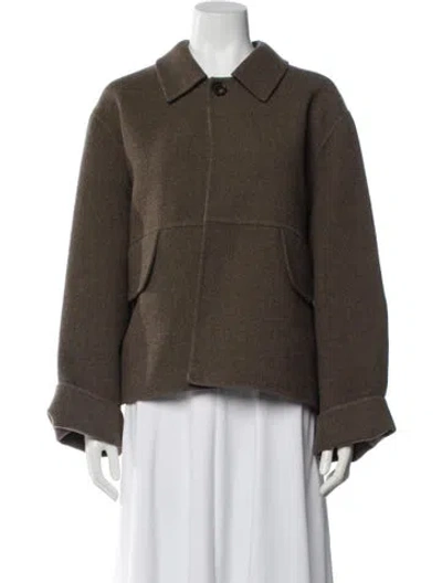 Pre-owned Sofie D'hoore Wool Jacket In Brown