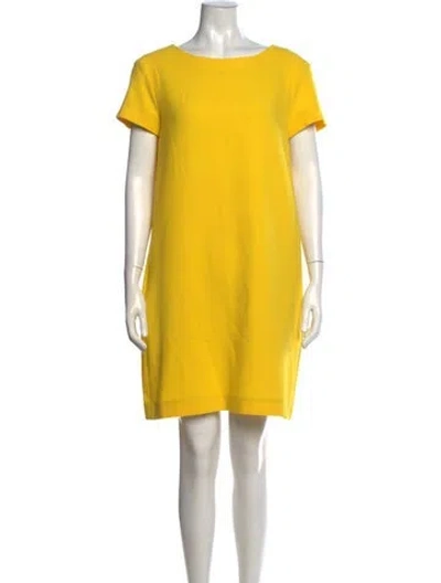Pre-owned Sofie D'hoore Wool Knee-length Dress In Green