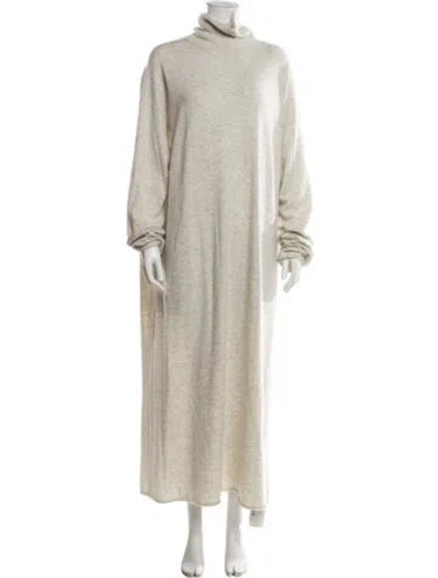 Pre-owned Sofie D'hoore Wool Long Dress In Gray