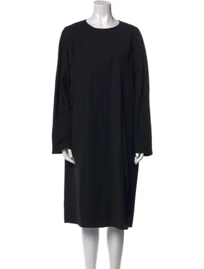 Pre-owned Sofie D'hoore Wool Midi Length Dress In Blue