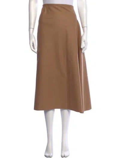 Pre-owned Sofie D'hoore Wool Midi Length Skirt In Neutrals