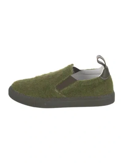 Pre-owned Sofie D'hoore Wool Sneakers In Green
