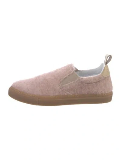 Pre-owned Sofie D'hoore Wool Sneakers W/ Tags In Pink